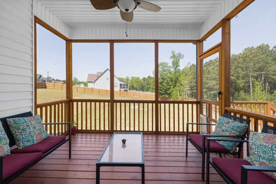 air conditioning an enclosed porch