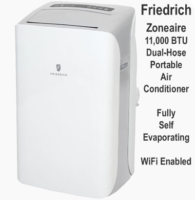 friedrich portable air conditioner self evaporating