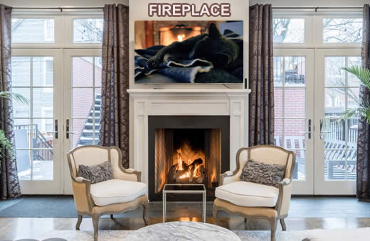 fireplace