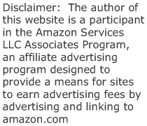 Amazon Disclaimer: The author of this website is a participant in the Amazon Services LLC Associates Program, an affiliate advertising program designed to provide a means for sites to earn advertising fees by advertising and linking to amazon.com
